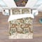 Designart 'Paisley Pattern with Fantasy Background' Vintage Bedding Set - Duvet Cover & Shams